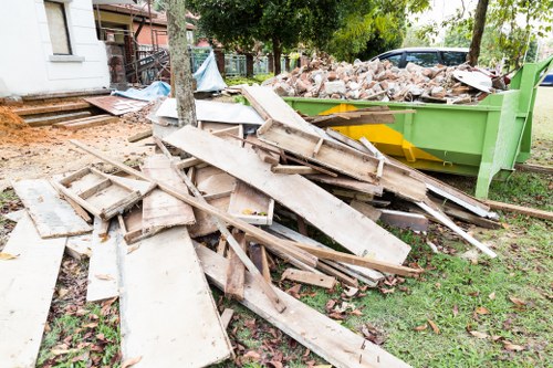 Professional flat clearance team clearing a Beckenham flat