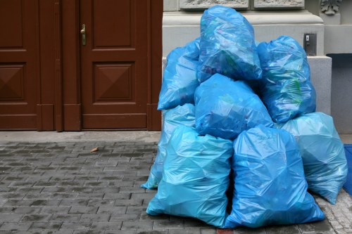 Organized office clearance with sustainable disposal methods